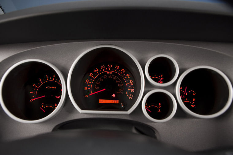 2010 Toyota Tundra Double Cab Gauges Picture