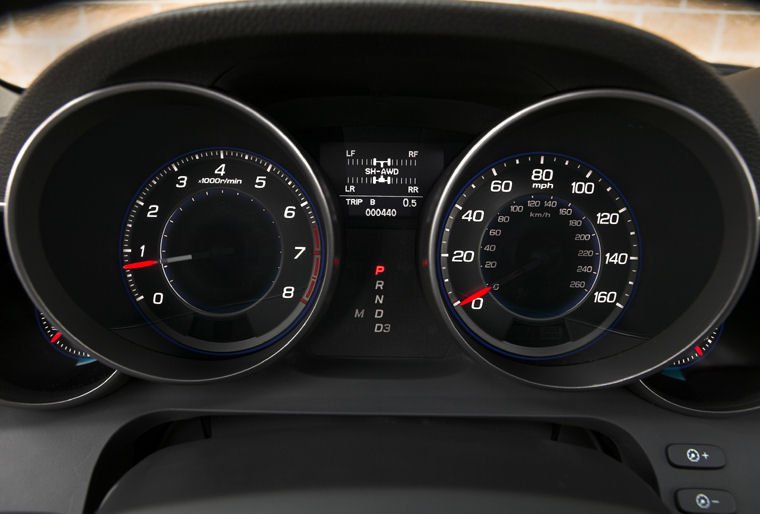 2009 Acura MDX Gauges Picture