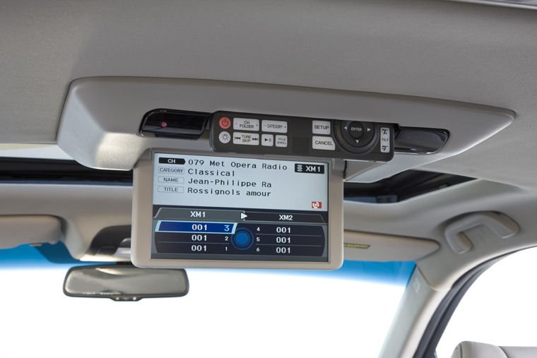 2010 Acura MDX Overhead Screen Picture