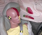 2010 Acura RDX IIHS Side Impact Crash Test Picture