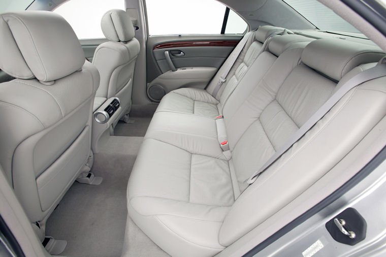 2008 Acura RL Rear Seats Picture