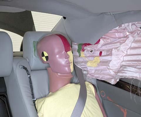 2008 Acura RL IIHS Side Impact Crash Test Picture 2008 Acura RL IIHS Side Impact Crash Test Picture
