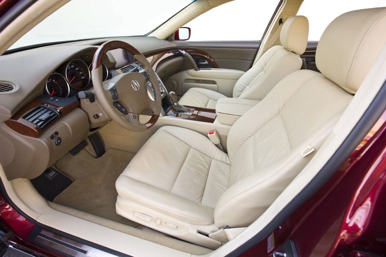 2009 Acura RL Front Seats Picture
