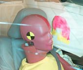 2010 Acura TL IIHS Side Impact Crash Test Picture