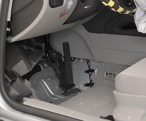 2009 Audi A3 IIHS Frontal Impact Crash Test Picture
