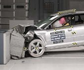2009 Audi A3 IIHS Frontal Impact Crash Test Picture