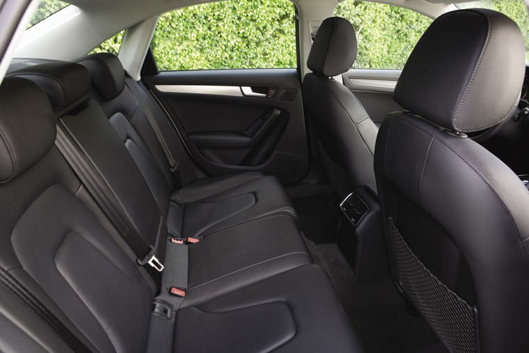 2010 Audi A4 Sedan 2.0T Rear Seats Picture