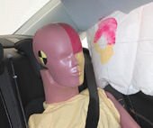 2011 Audi A4 IIHS Side Impact Crash Test Picture