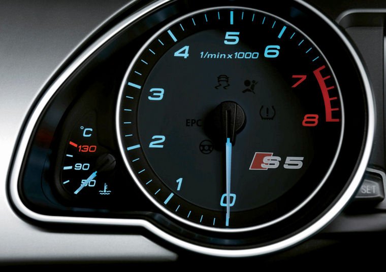 2008 Audi S5 Gauges Picture
