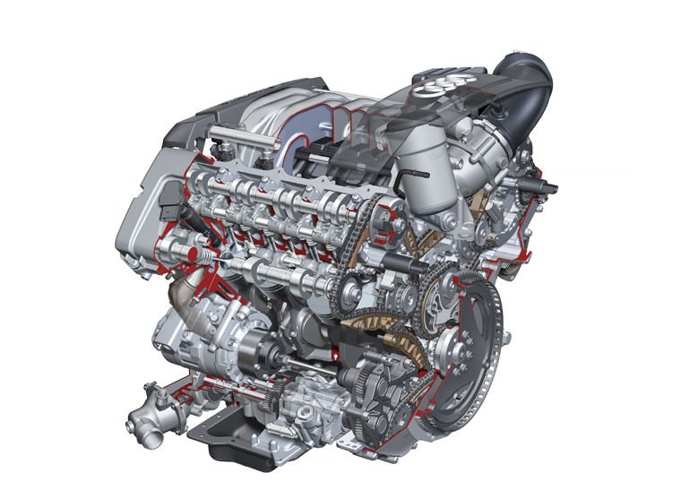 2005 Audi A6 3.2l 6-cylinder Engine Picture