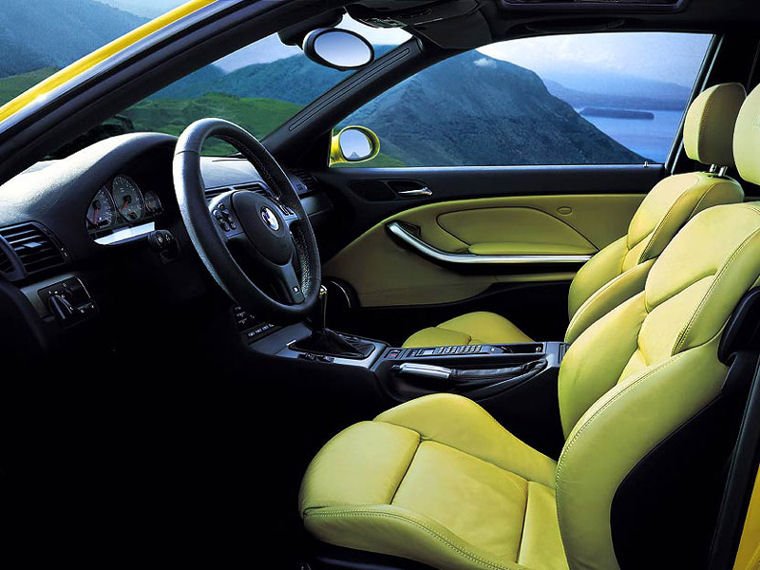 2002 BMW M3 Coupe Interior Picture