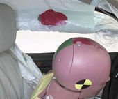 2009 BMW 5-Series IIHS Side Impact Crash Test Picture