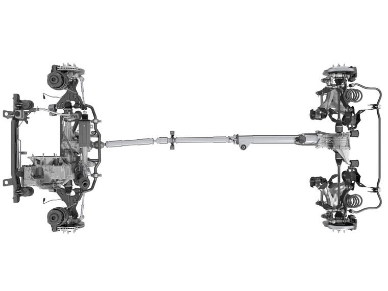 2010 Buick Enclave CXL Drivetrain Picture