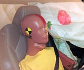 2011 Buick Enclave IIHS Side Impact Crash Test Picture