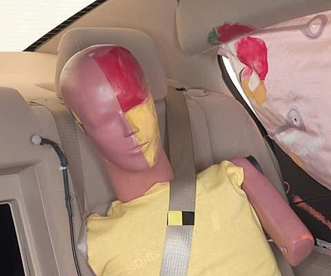 2010 Buick LaCrosse IIHS Side Impact Crash Test Picture