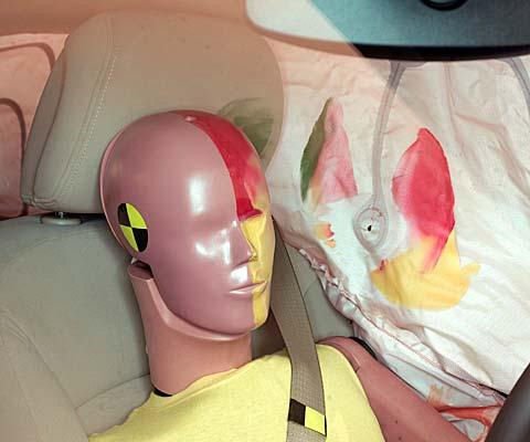 2011 Buick LaCrosse IIHS Side Impact Crash Test Picture