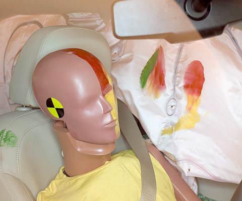 2011 Buick Regal IIHS Side Impact Crash Test Picture