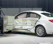 2011 Buick Regal IIHS Side Impact Crash Test Picture