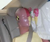 2008 Cadillac CTS IIHS Side Impact Crash Test Picture