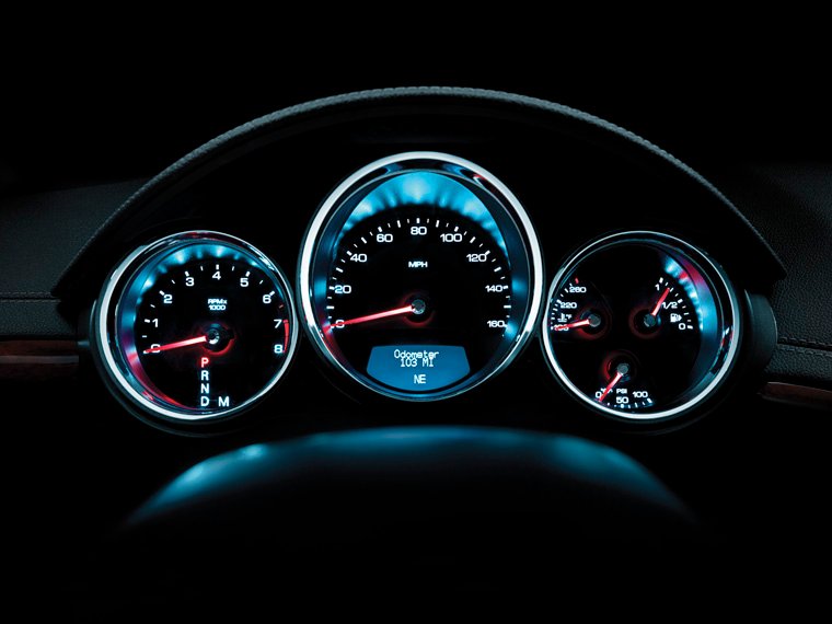 2001 Cadillac CTS Coupe Gauges Picture