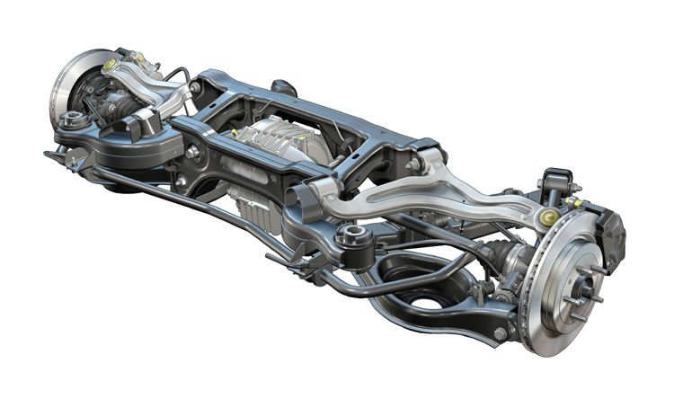 2005 Cadillac STS Rear Suspension Picture
