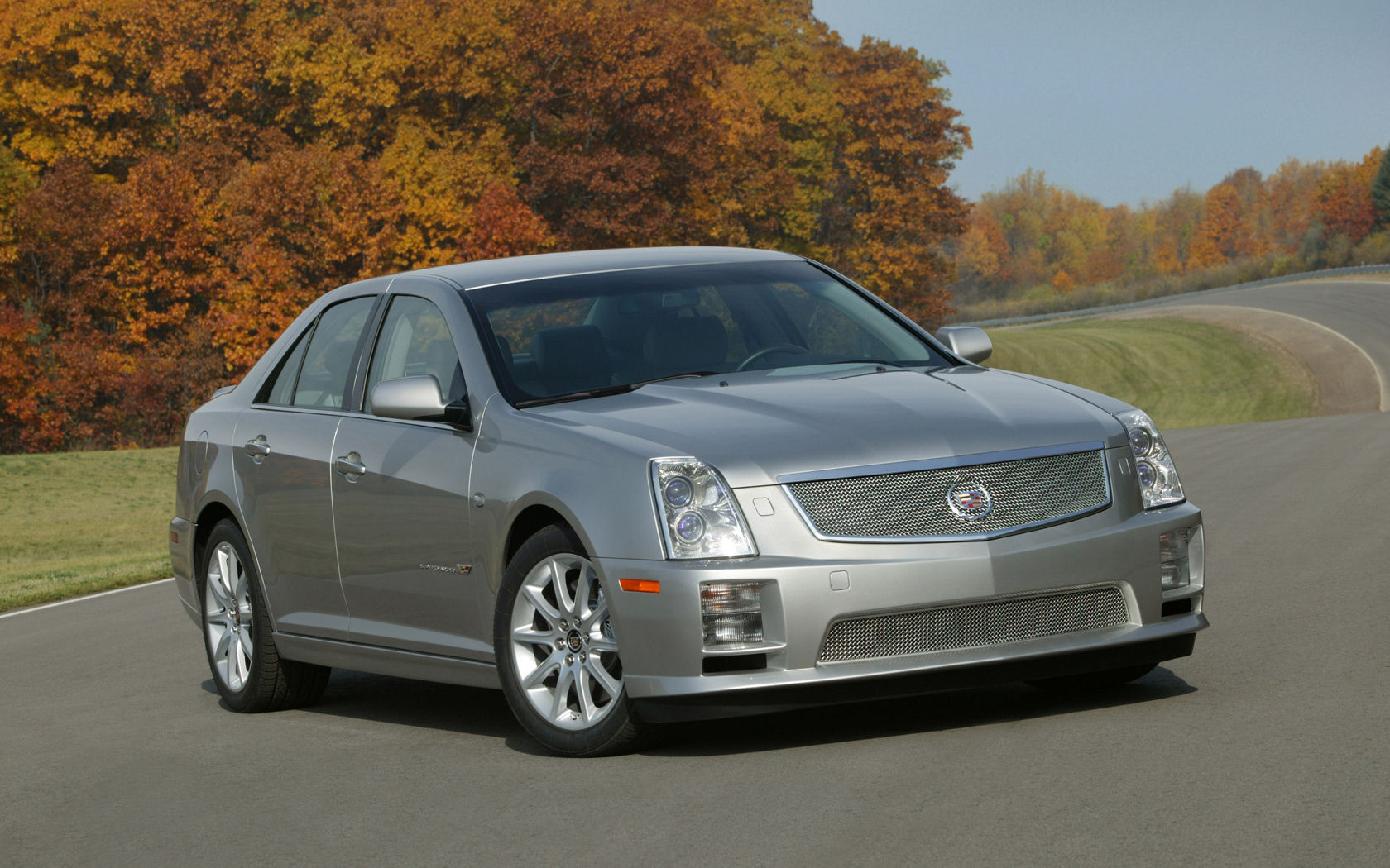 Cadillac STS Desktop Wallpaper