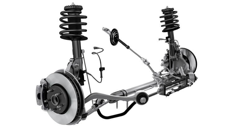 2010 Chevrolet Camaro Front Suspension Picture