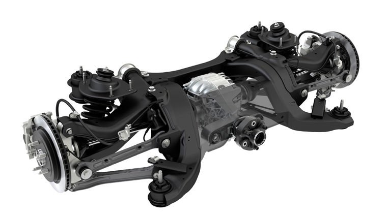 2011 Chevrolet (Chevy) Camaro Rear Suspension Picture