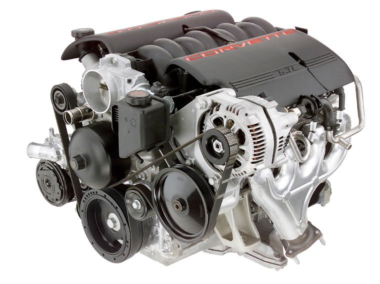 2002 Chevrolet Corvette 5.7L V8 LS1 Engine Picture
