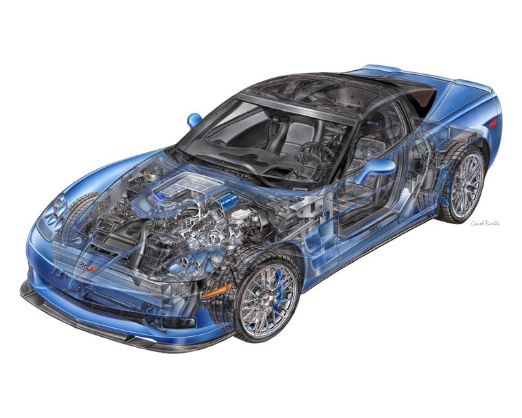 2010 Chevrolet Corvette ZR1 Technology Picture