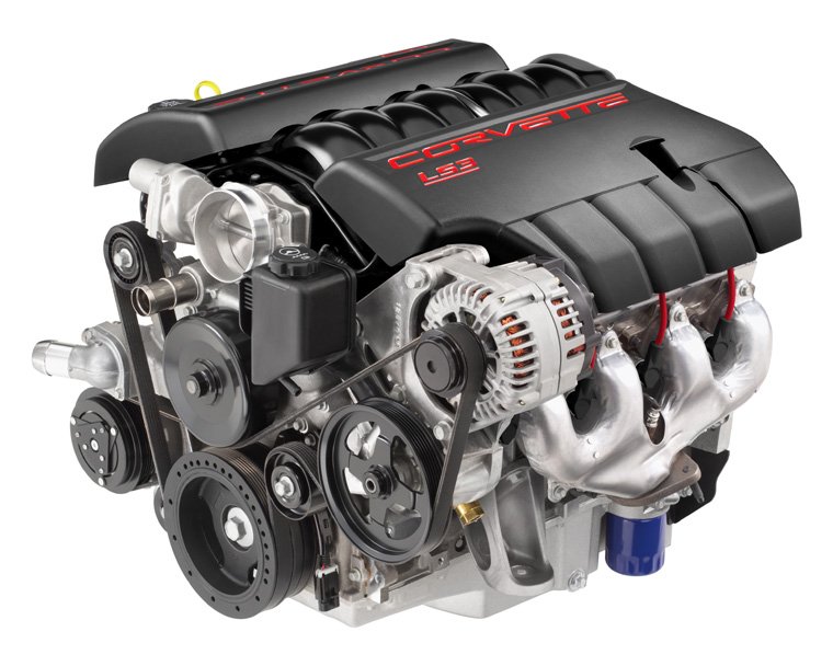 2010 Chevrolet Corvette Coupe LS3 6.2L V8 Engine Picture