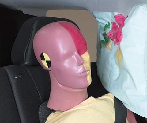 2010 Chevrolet HHR IIHS Side Impact Crash Test Picture