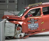 2010 Chevrolet HHR IIHS Frontal Impact Crash Test Picture