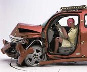 2010 Chevrolet HHR IIHS Frontal Impact Crash Test Picture