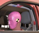 2010 Chevrolet HHR IIHS Frontal Impact Crash Test Picture