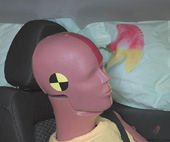 2010 Chevrolet HHR IIHS Side Impact Crash Test Picture