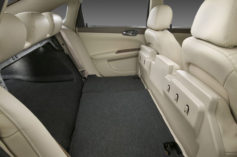 2011 Chevrolet Impala Rear Seats Folded Picture
