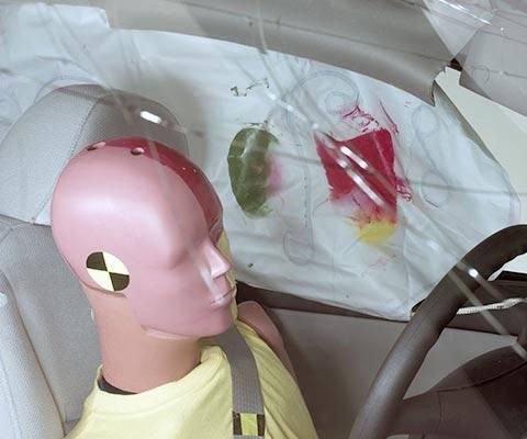 2010 Chevrolet Malibu IIHS Side Impact Crash Test Picture