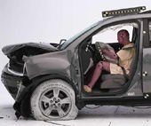 2009 Chevrolet Traverse IIHS Frontal Impact Crash Test Picture