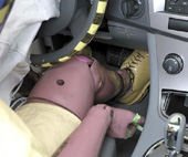 2011 Chrysler 200 IIHS Frontal Impact Crash Test Picture