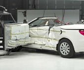 2011 Chrysler 200 IIHS Side Impact Crash Test Picture
