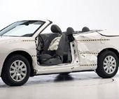 2011 Chrysler 200 IIHS Side Impact Crash Test Picture