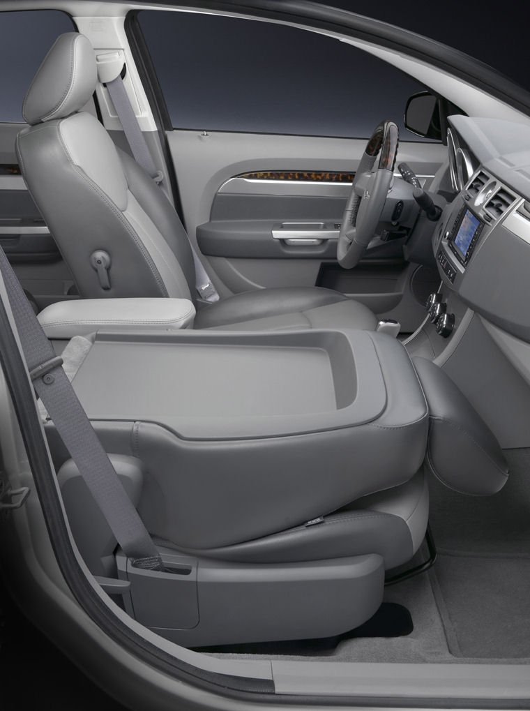2008 Chrysler Sebring Limited Sedan Front Passenger Seat Folded Picture
