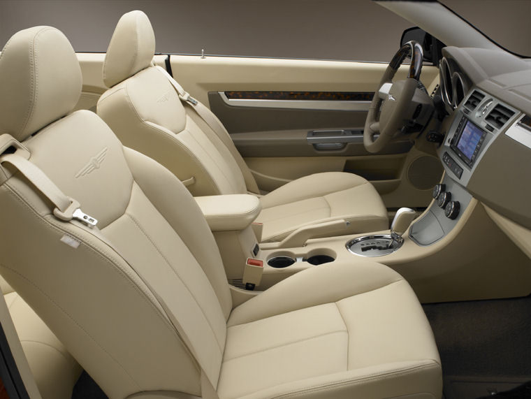 2008 Chrysler Sebring Limited Convertible Front Seats Picture