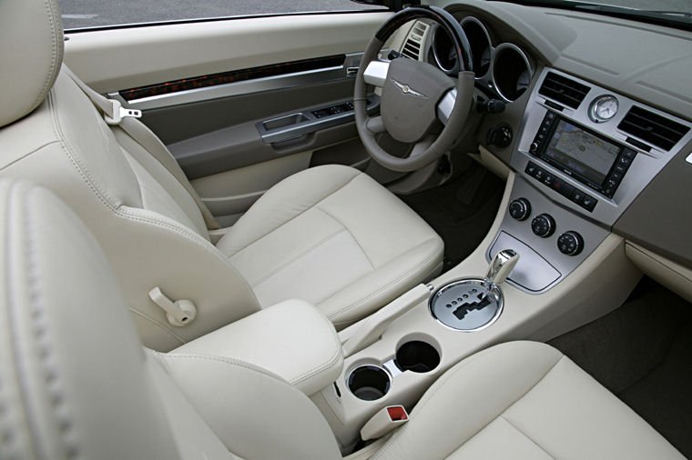 2008 Chrysler Sebring Limited Convertible Interior Picture