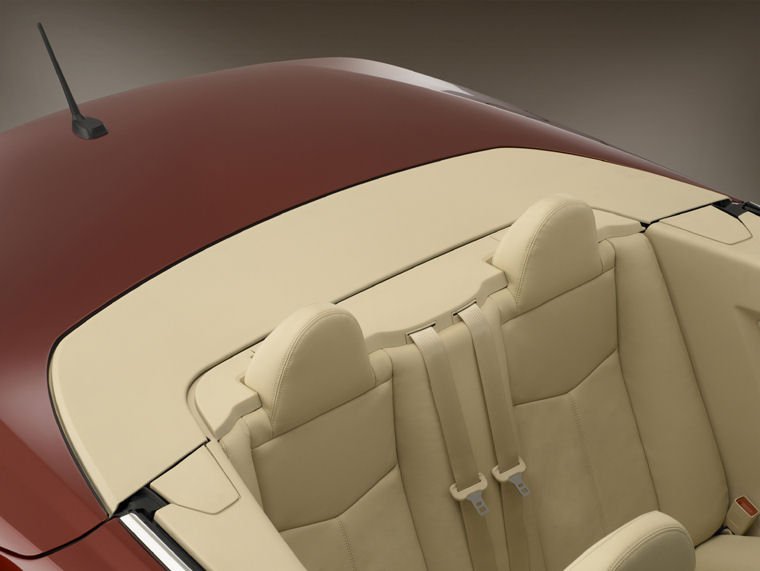 2009 Chrysler Sebring Limited Convertible Rear Seats Picture