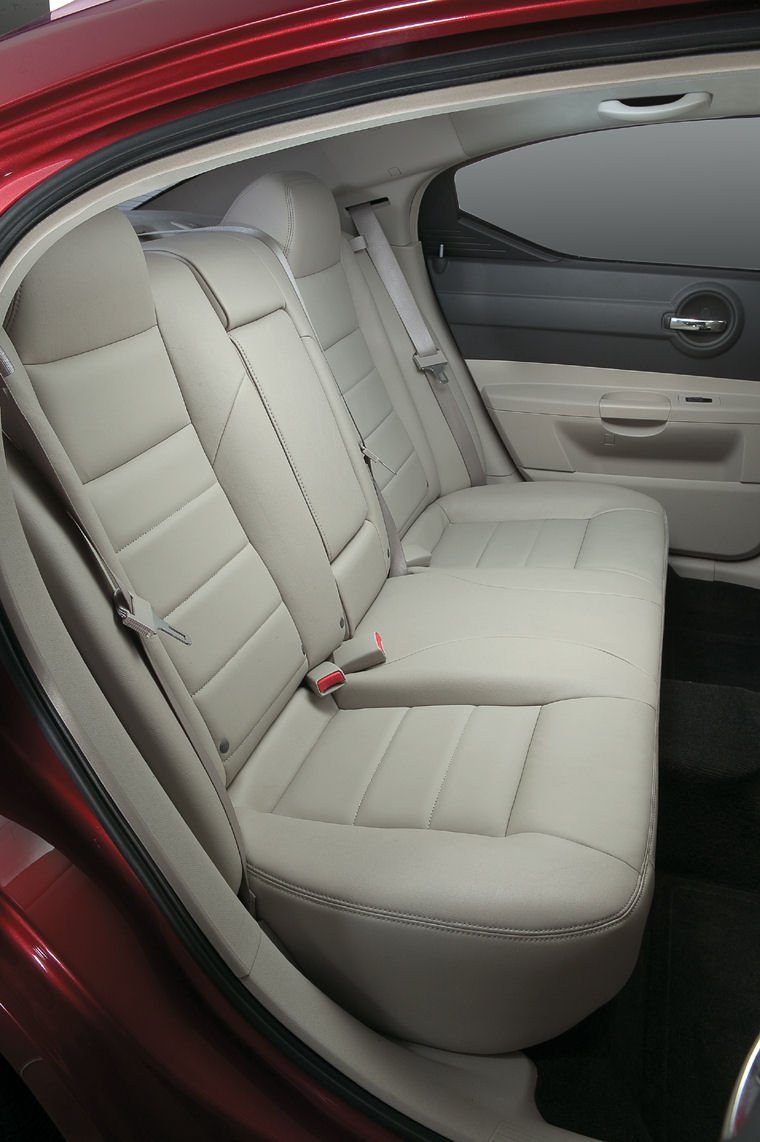 2009 Dodge Charger Rear Seats Picture