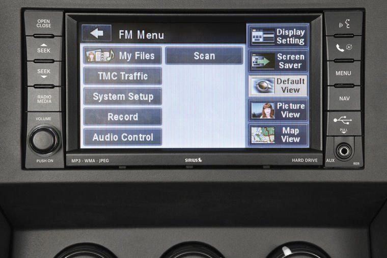 2008 Dodge Nitro R/T Dashboard Screen Picture