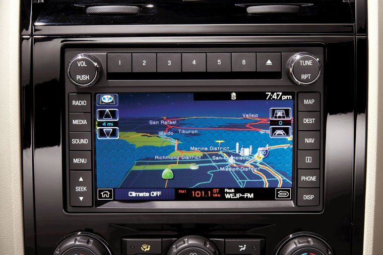 2010 Ford Escape Navigation Screen Picture