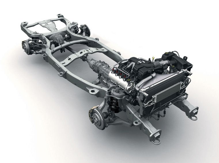 2010 Ford Expedition Drivetrain Picture